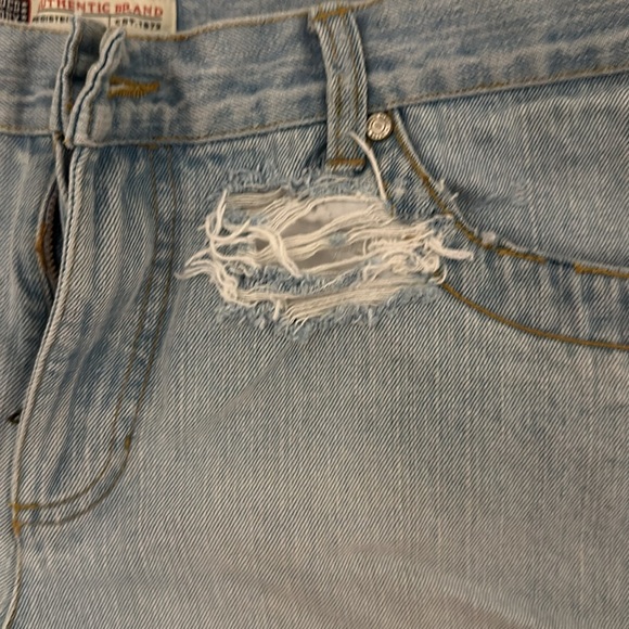 FADED GLORY CUTT OFF SHORT • VINTAGE • SIZE 8 - Picture 3 of 4